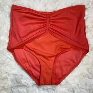 Coco Reef Diva High Waist Bikini Bottom Classic Solids Women’s Medium Mesh Swim